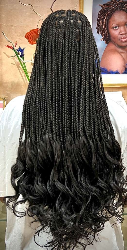 Knotless Braids Style 8